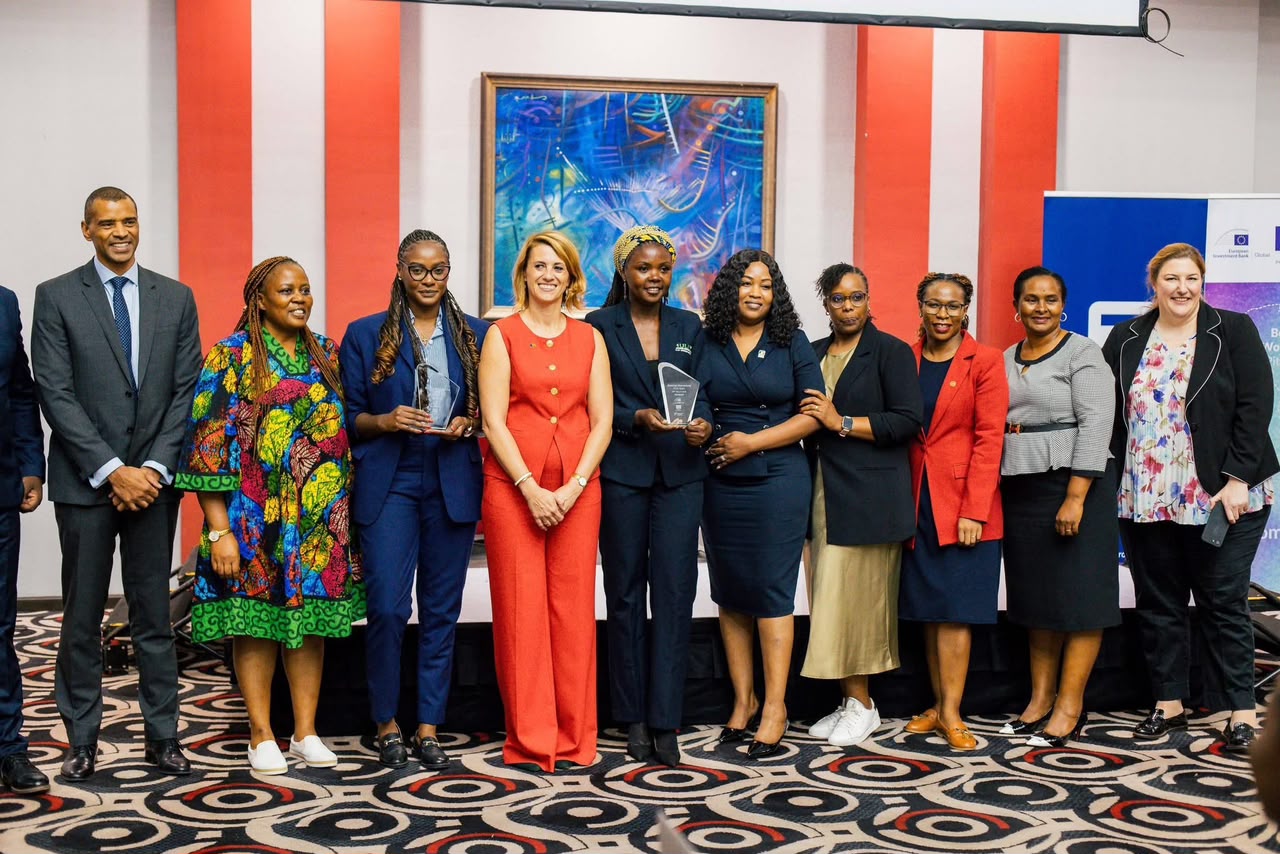 The Fikile Solutions team and partners at an awards event